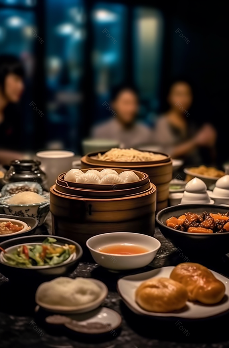 特写变化的点心在一个餐厅,高清,摄影图,摄影图片,图片大全,摄影图免费下载